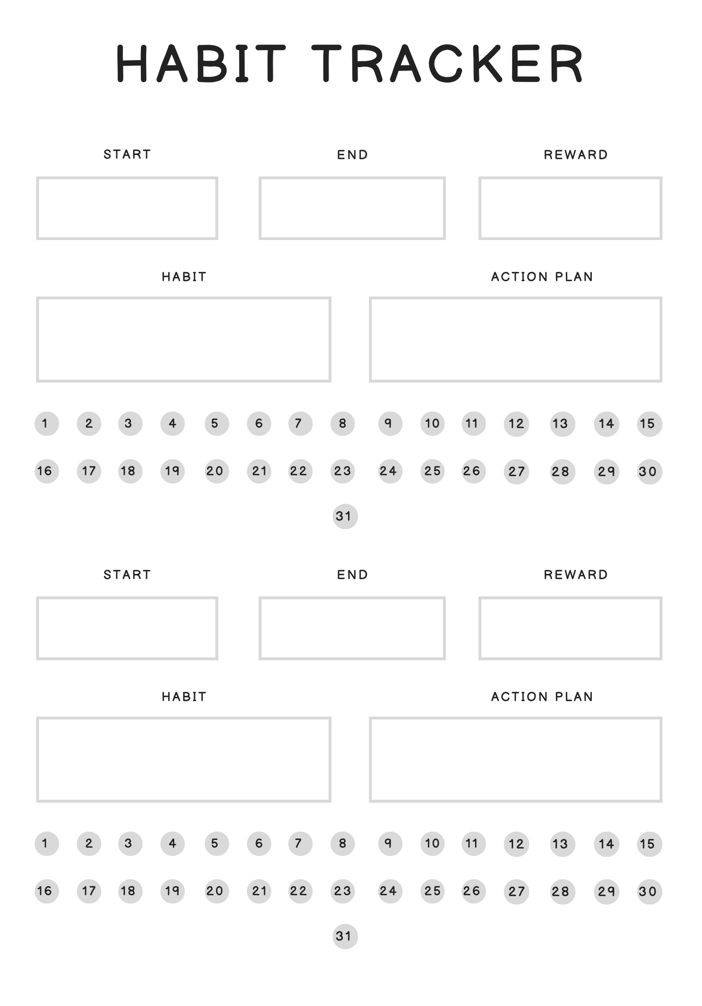 Selection of Trackers