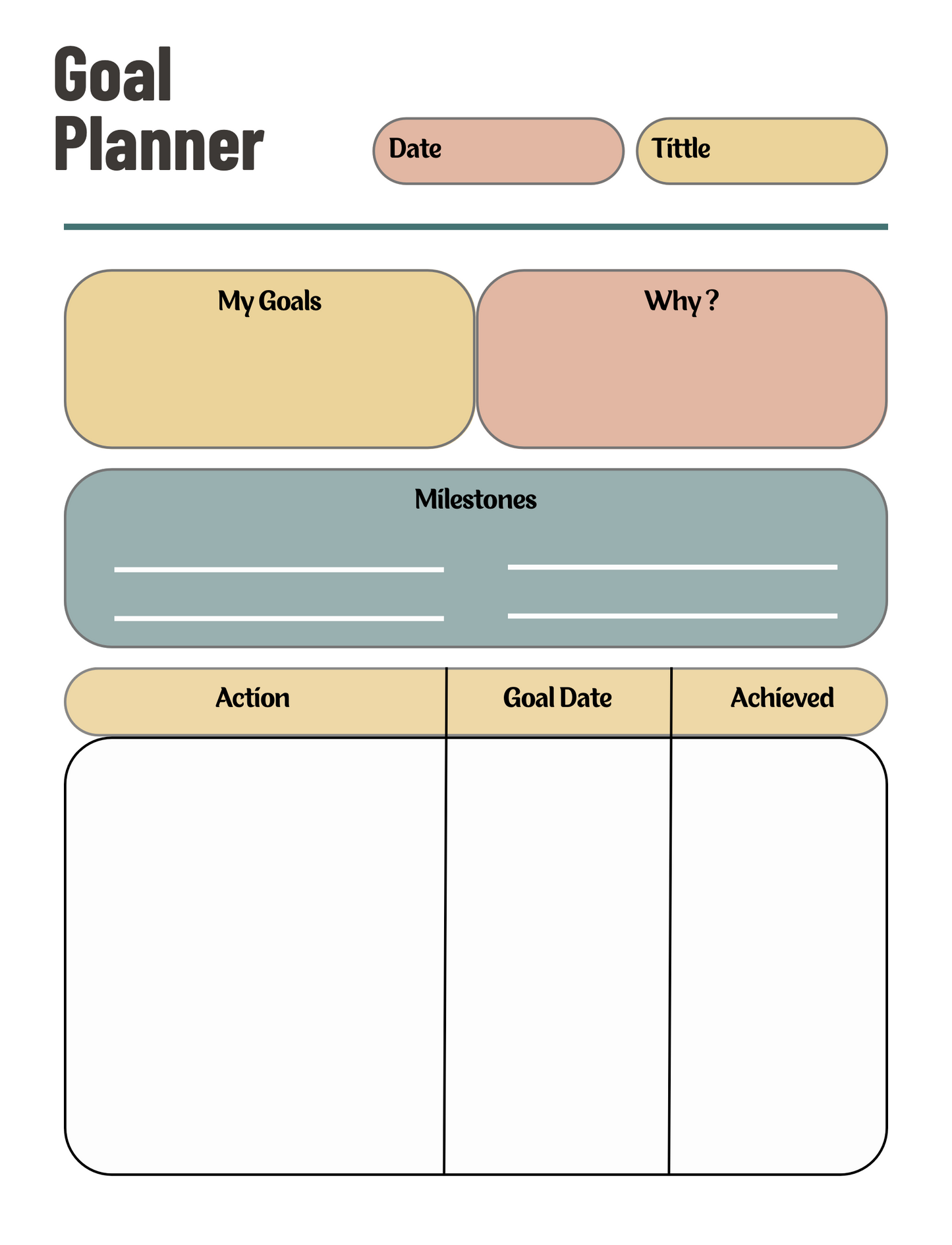 Goal Planner