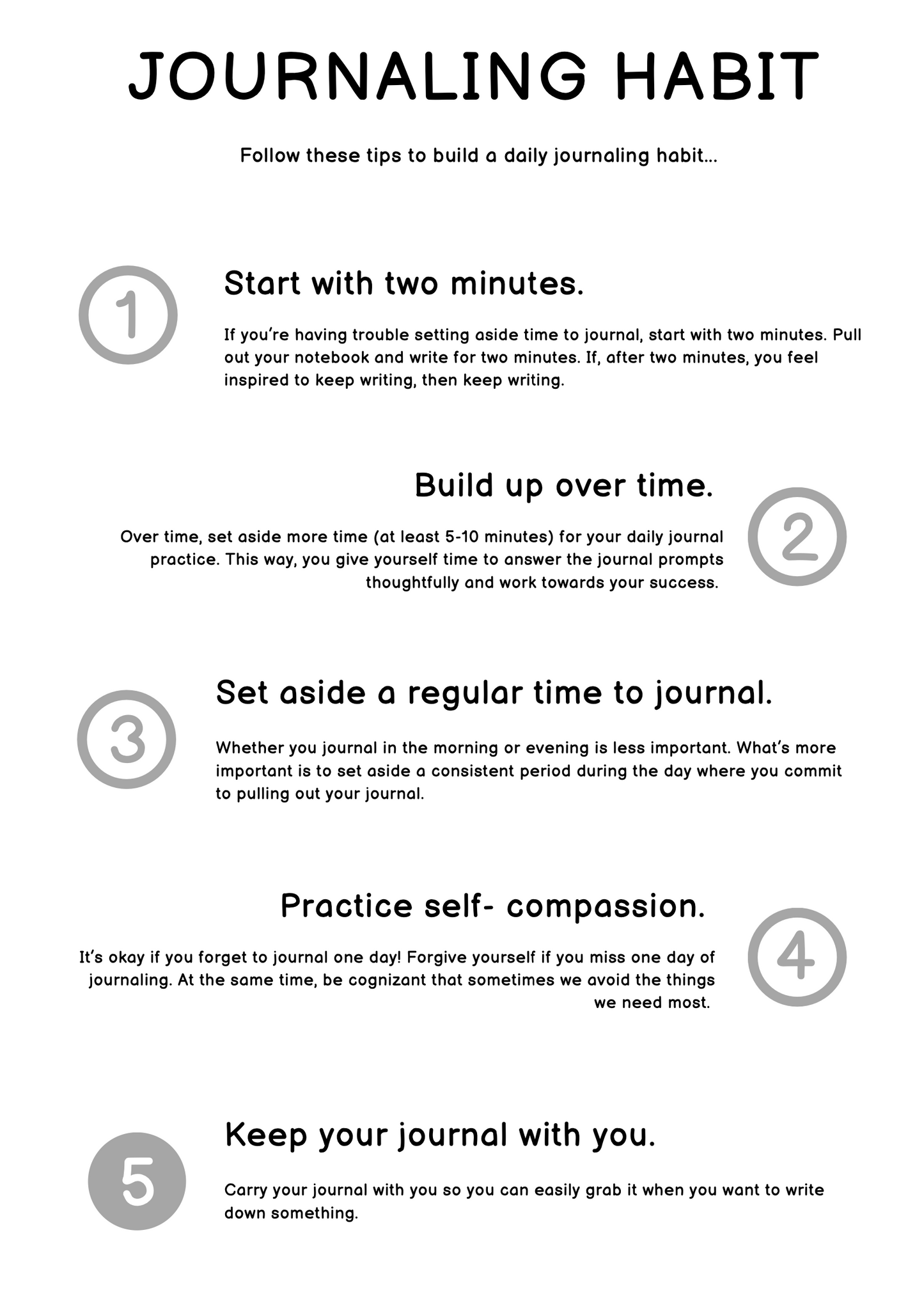 Journaling Planner