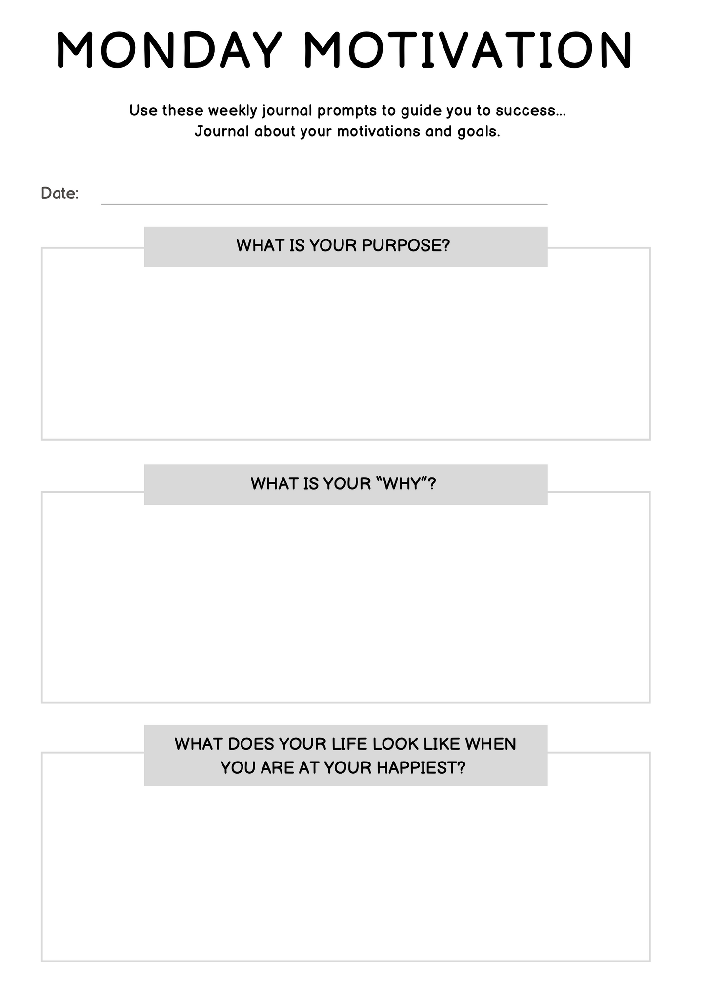 Journaling Planner