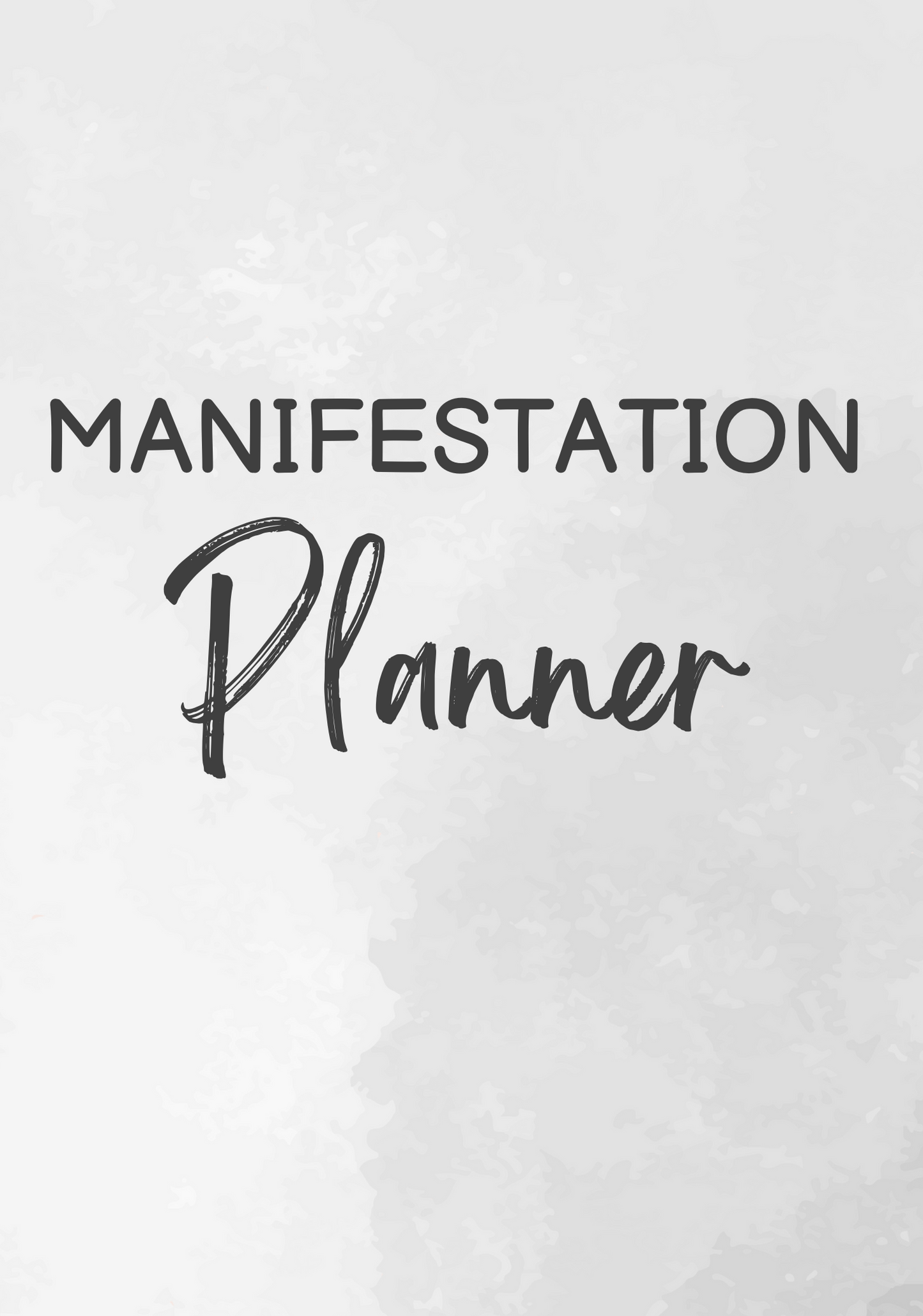 Manifestation Planner