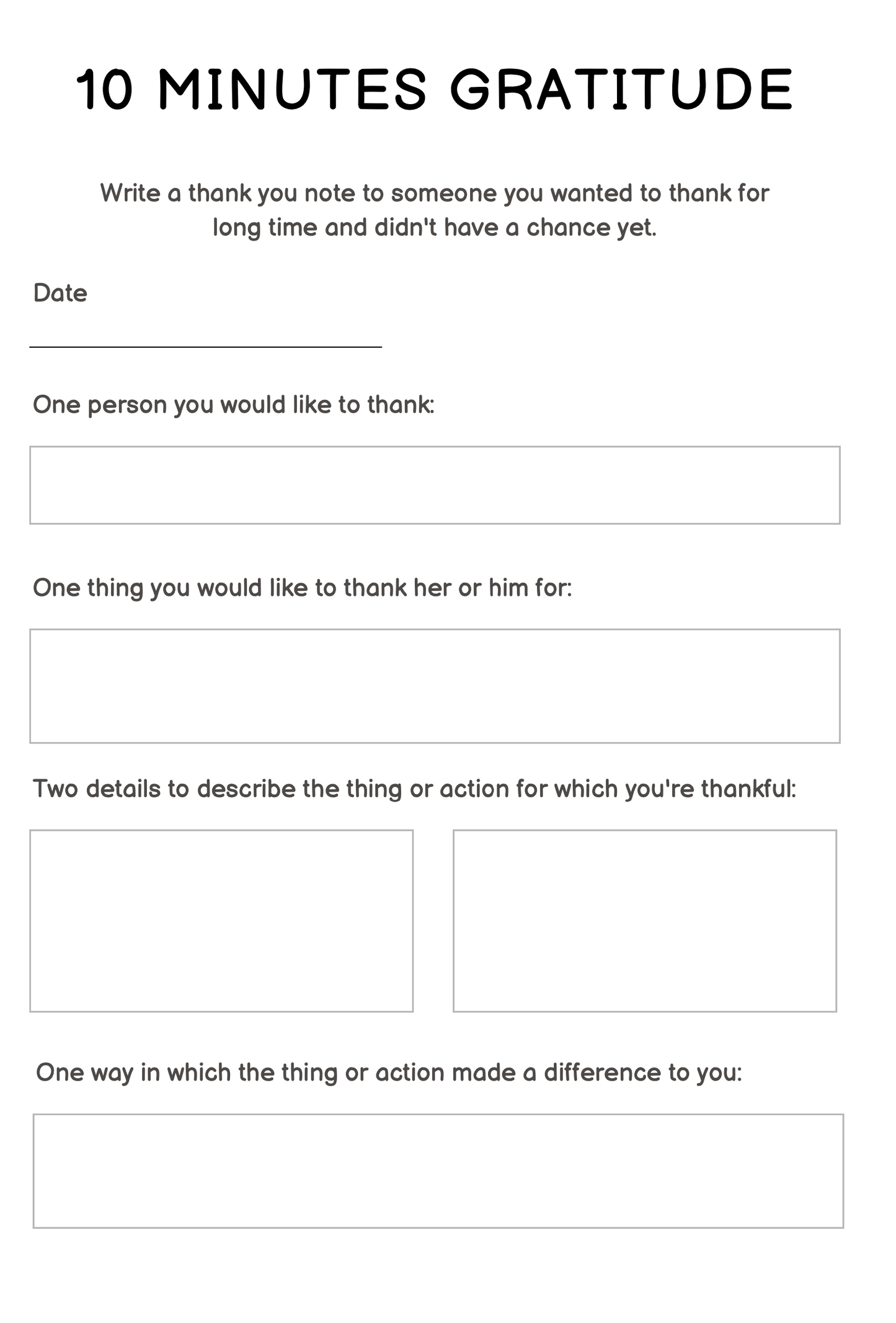 Manifestation Planner