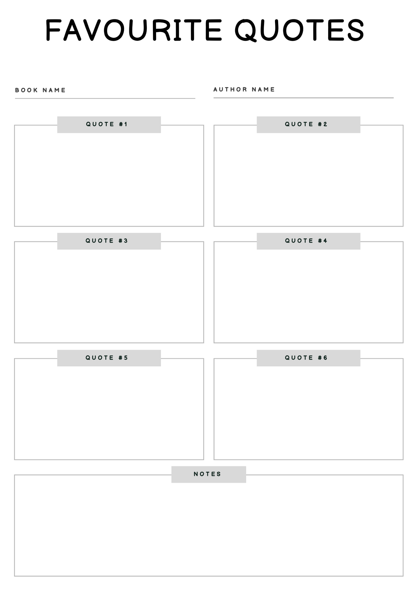 Reading Planner
