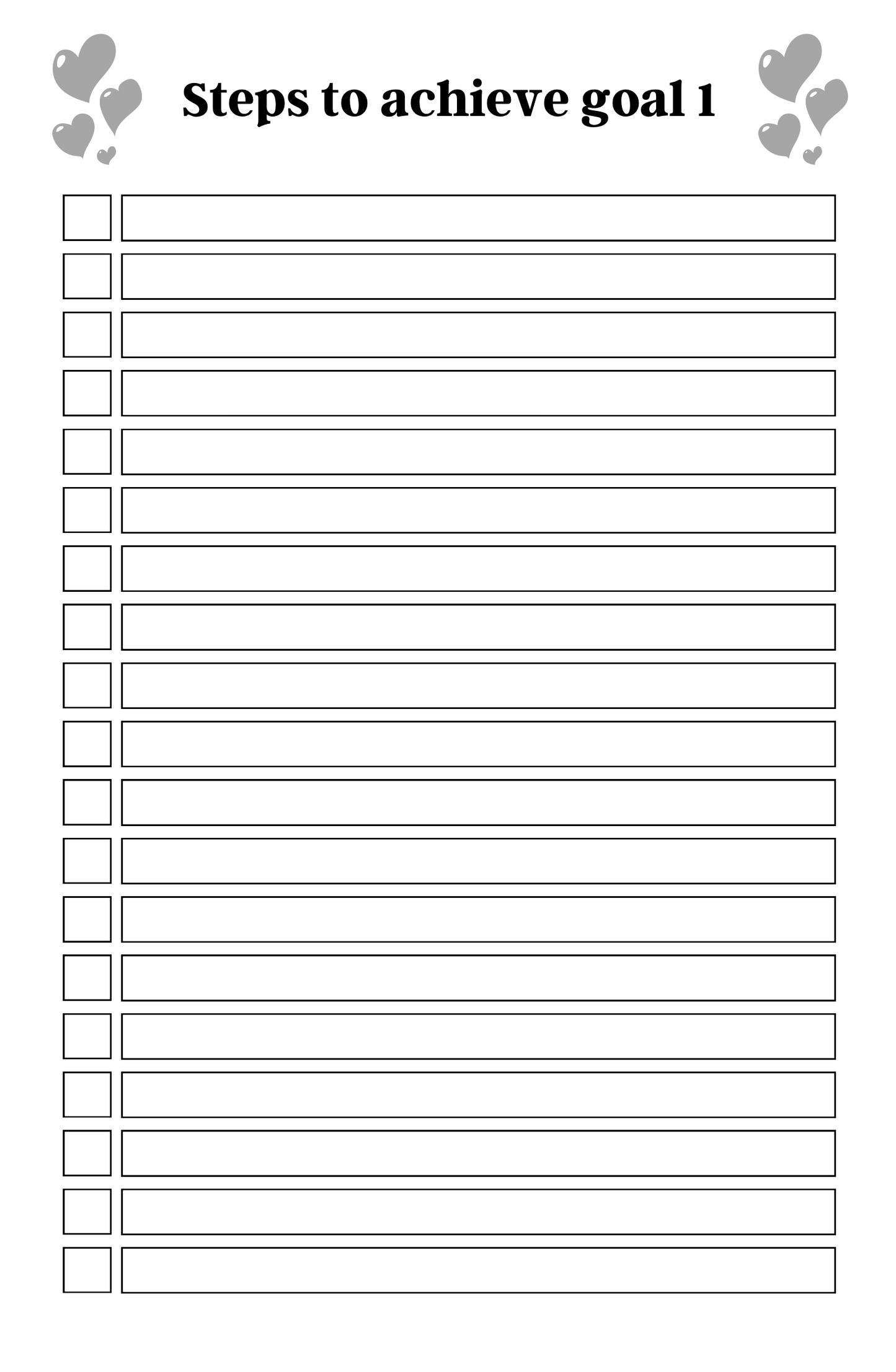 Self Love Workbook
