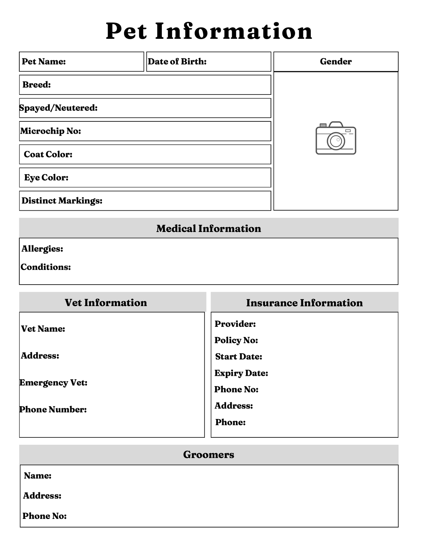 Pet Care Planner
