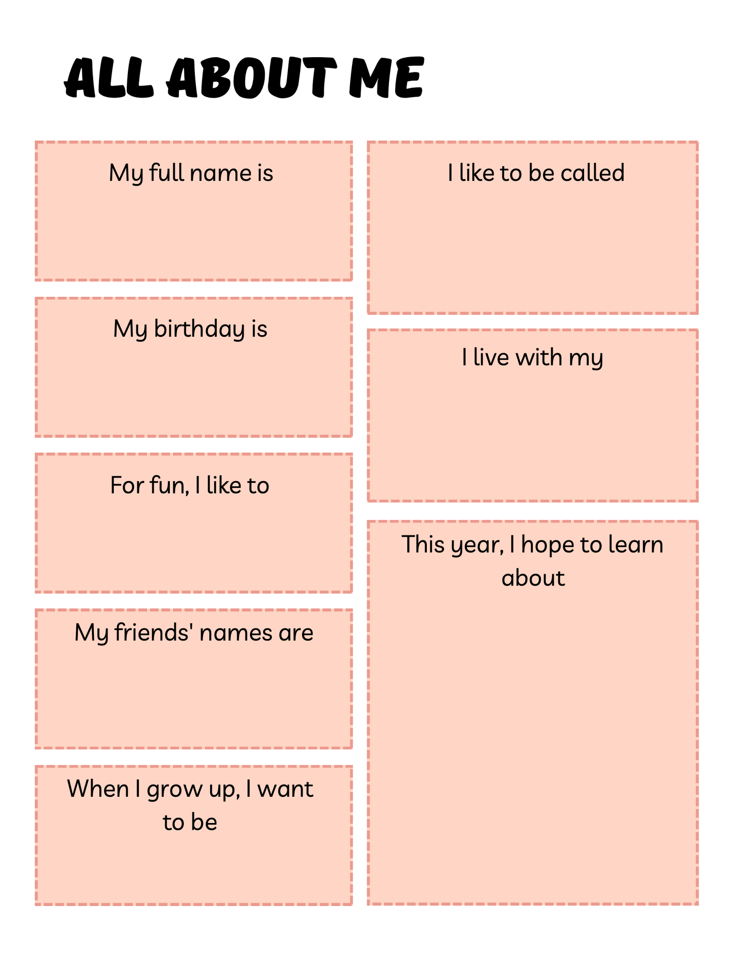 Back To School Planner