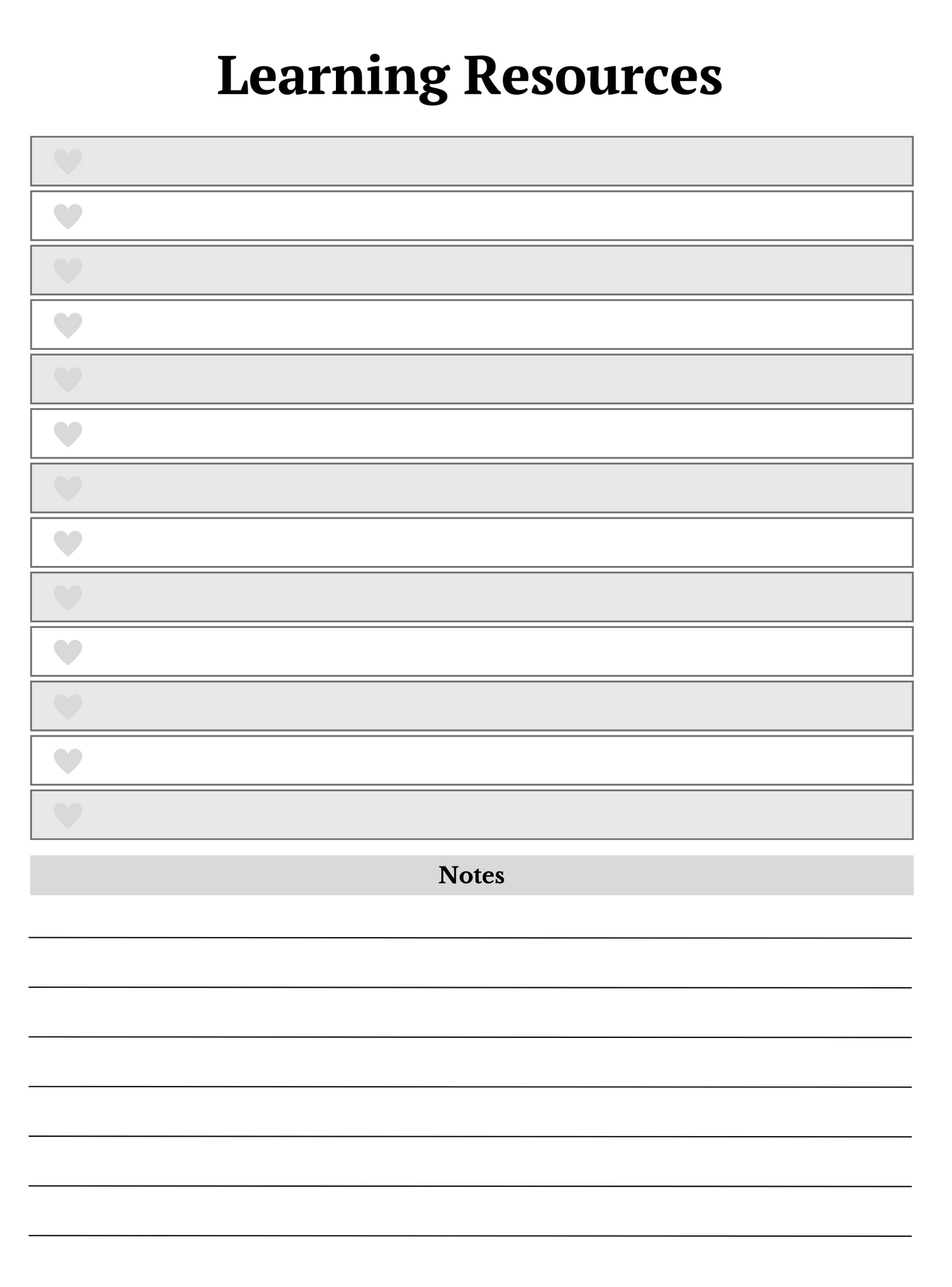 Collage Student Planner