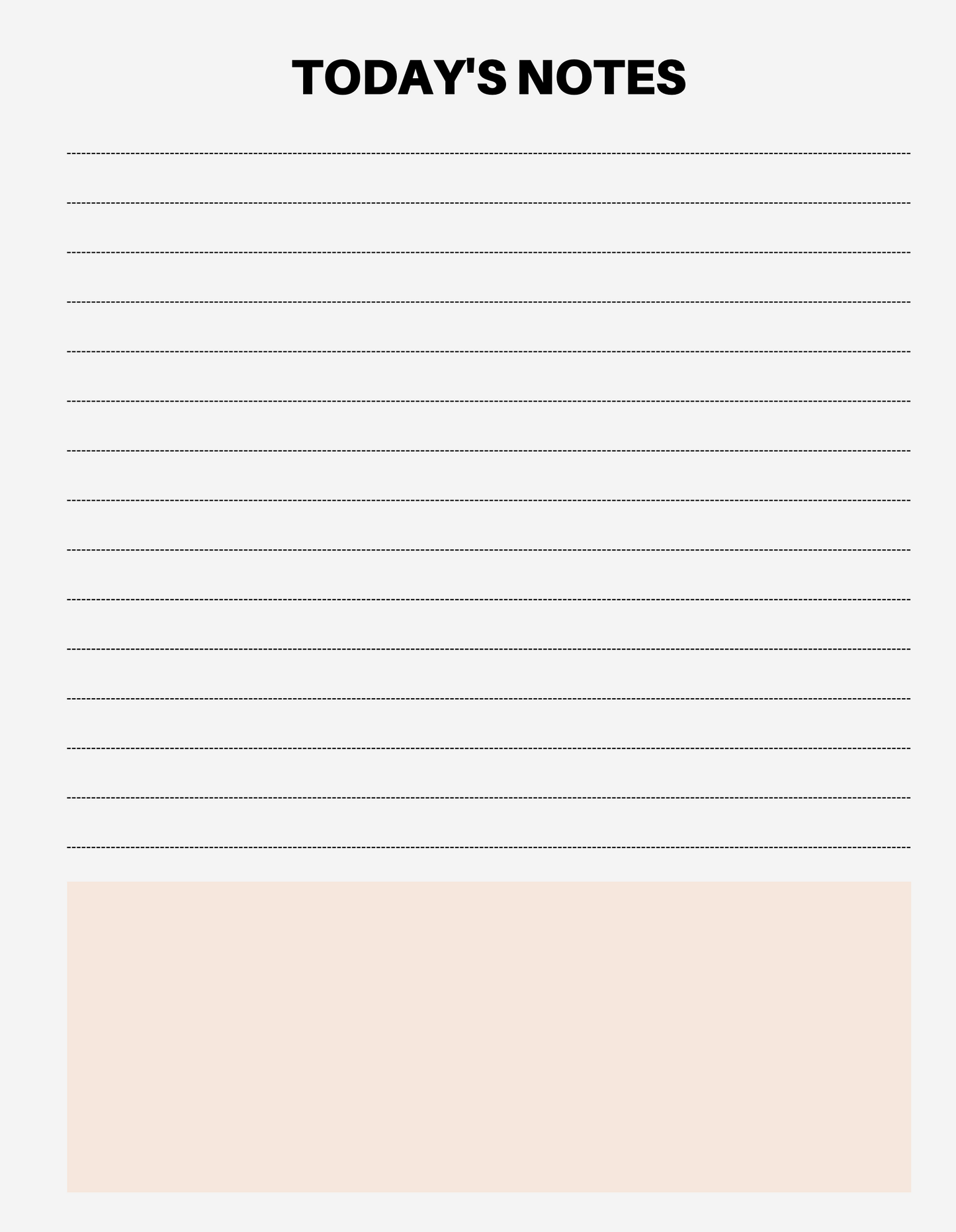 7 Day Food Diary