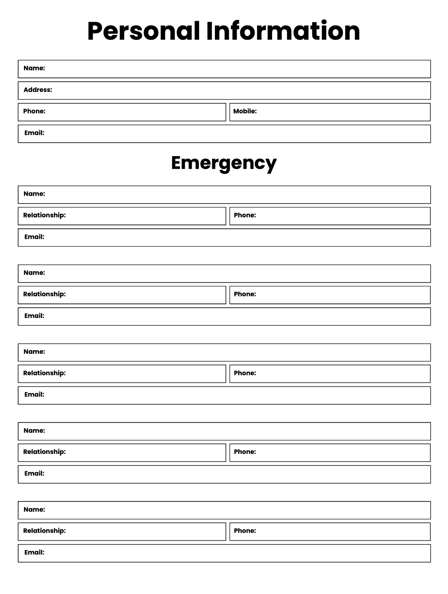 2025-2026 Monthly Planner