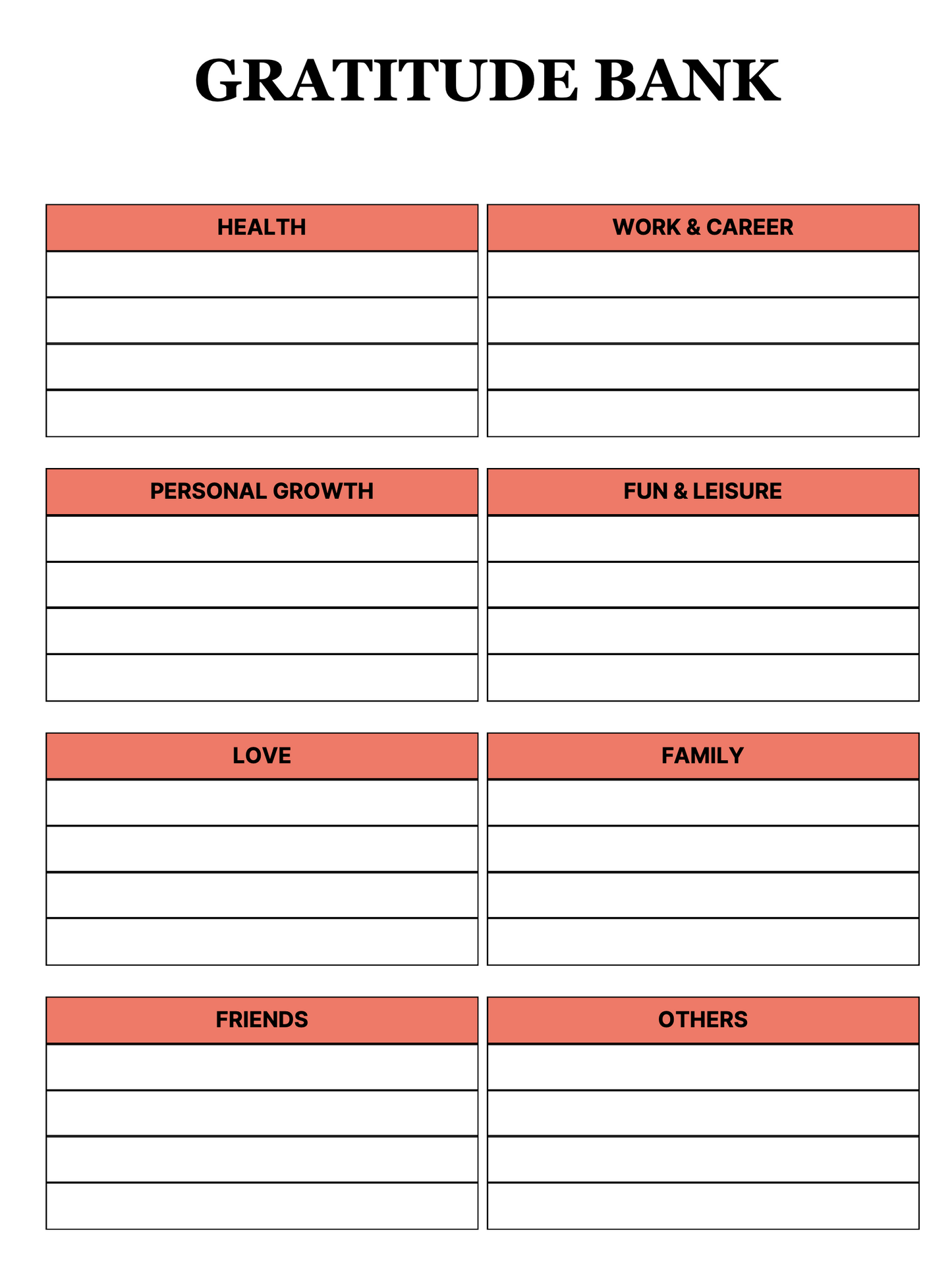 2025 Gratitude Journal