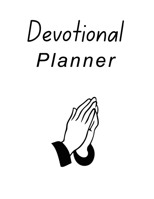 Devotional Planner