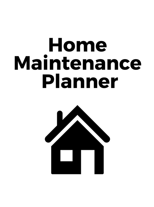 Home Maintenance Planner