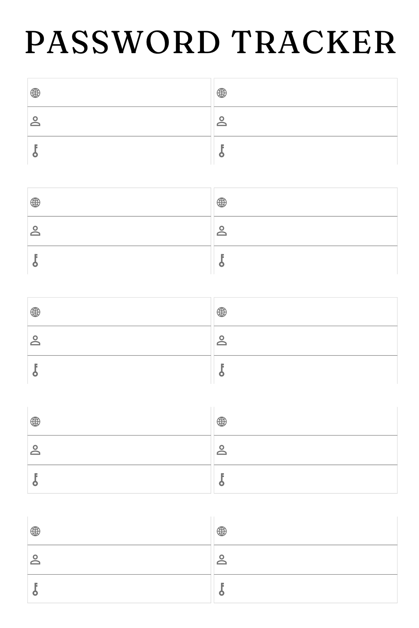 Household Management Planner