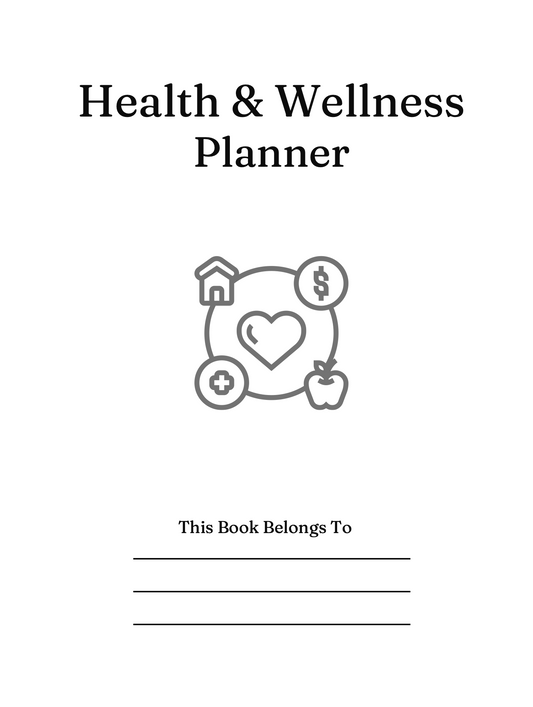 Health & Wellness Planner