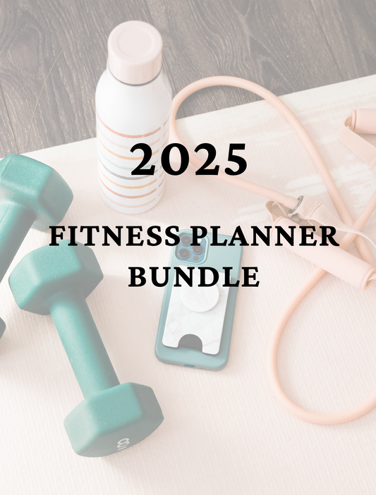 2025 Fitness Planner Bundle